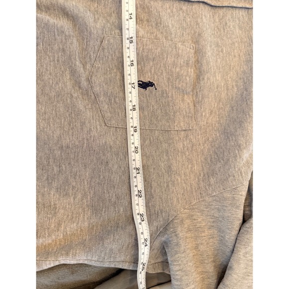 Ralph Lauren Mens XL Gray Short Sleeve Button Down Polo Shirt Pony Logo Cotton - Picture 6 of 6